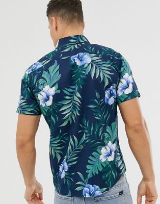 abercrombie and fitch hawaiian shirt
