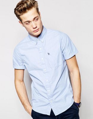 abercrombie and fitch short sleeve shirts