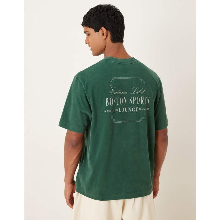 Abercrombie & Fitch short sleeve vintage back graphic t-shirt in