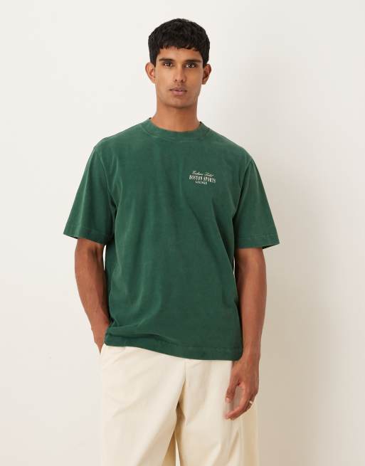 Abercrombie & Fitch short sleeve vintage back graphic t-shirt in