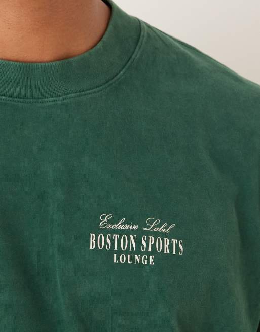 Abercrombie & Fitch short sleeve vintage back graphic t-shirt in