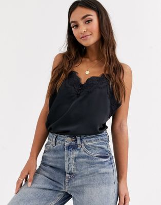 Abercrombie \u0026 Fitch silky cami top with 
