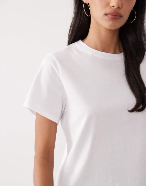 Abercrombie & Fitch - Skimming - Hvid T-shirt, 3 af 4