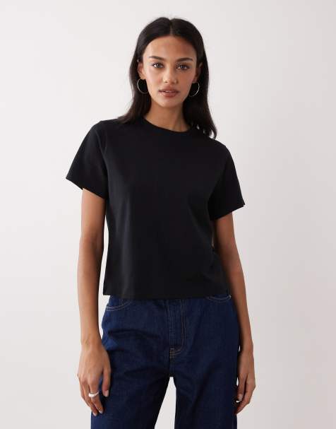 Abercrombie & Fitch - Skimming - Sort T-shirt - view 1