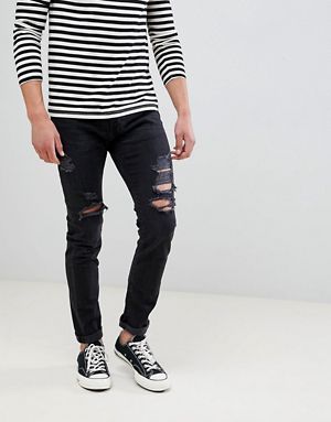 Men's Ripped Jeans | Ripped Skinny & Distressed Jeans | ASOS