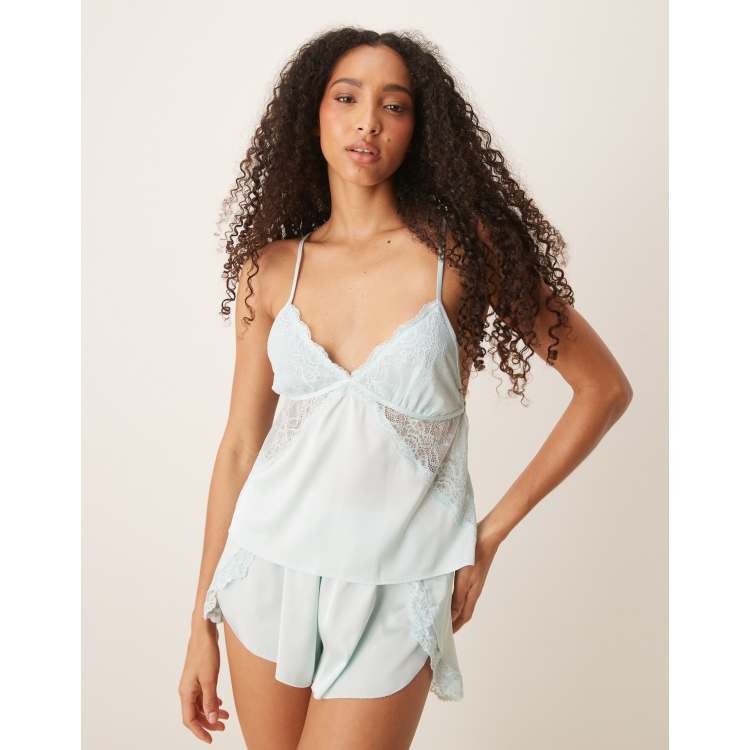 Women's Lace and Satin Cami | Women's Matching Sets