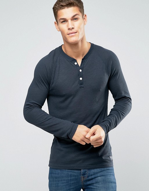 Abercrombie & Fitch | Abercrombie & Fitch Slim Fit Long Sleeve Waffle ...
