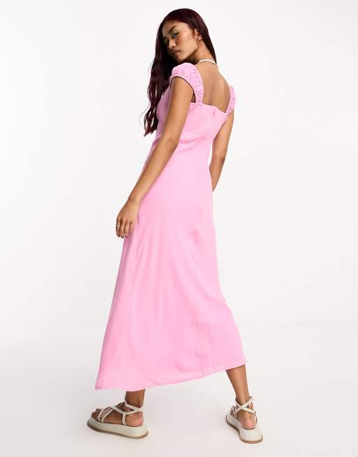 Abercrombie midi 2025 slip dress