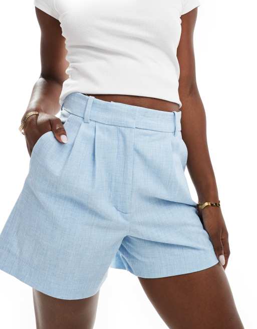 Abercrombie & Fitch - Sloane - Short d'ensemble ajusté - Bleu