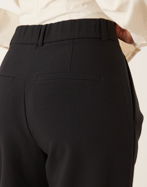 Abercrombie & Fitch – Sloane – Svarta byxor med extra hög midja, 4 av 5