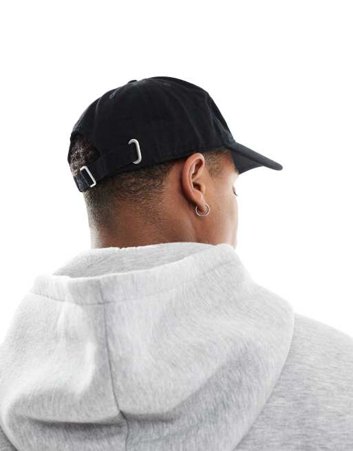 Abercrombie & Fitch small scale logo baseball cap in black