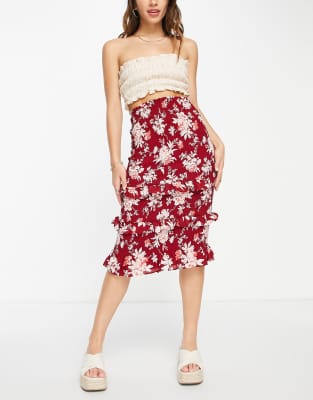 abercrombie and fitch maxi skirt