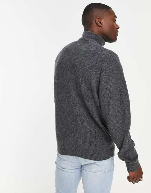 Abercrombie and shop fitch grey sweater