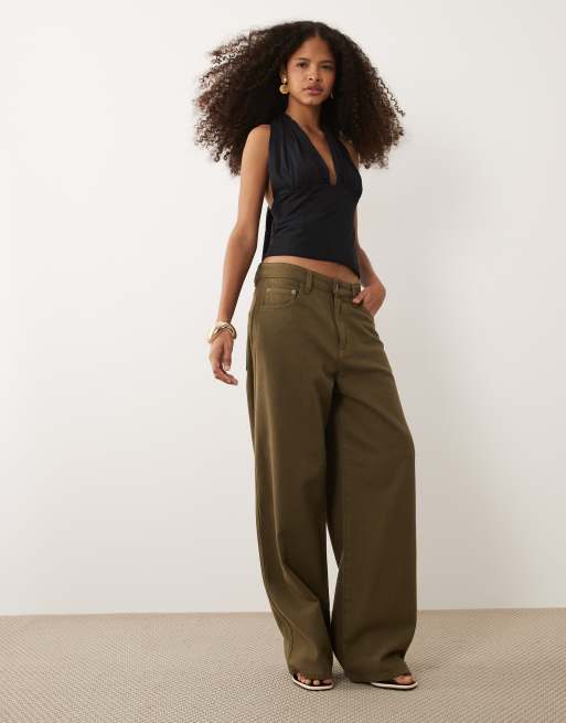Abercrombie & Fitch - Sort top i mesh med bindebånd og flere anvendelsesmuligheder, 4 af 4