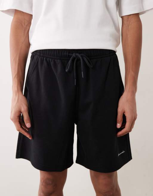 Abercrombie & Fitch - Sorte 6-tommers shorts med logo, 4 af 5