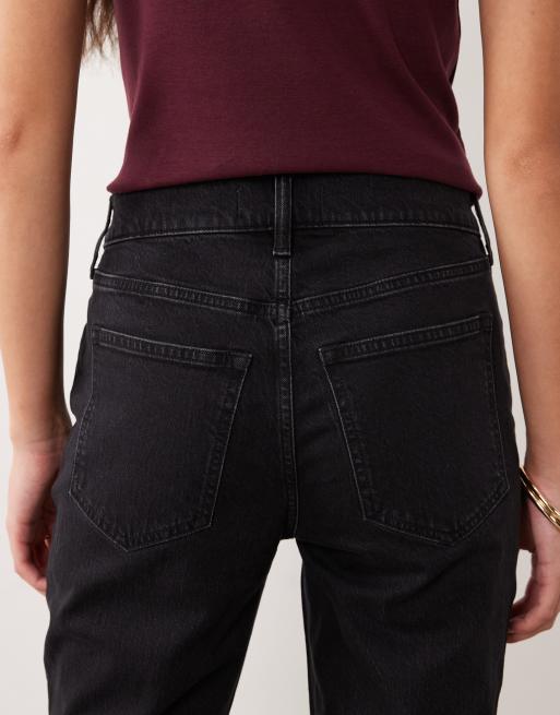 Abercrombie & Fitch - Sorte højtaljede skinny-jeans, 4 af 5