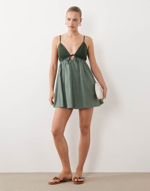 green emerald velvet dress PRETTYGARDEN Womens 2026 Casual Long Summer Dresses Sleeveless Strappy  Loose Flowy Beach Vacation Maxi Dress with Pockets (Apricot,Small) at  Amazon Women's Clothing store