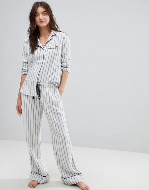 Abercrombie & Fitch Stripe Pajama Bottoms | ASOS