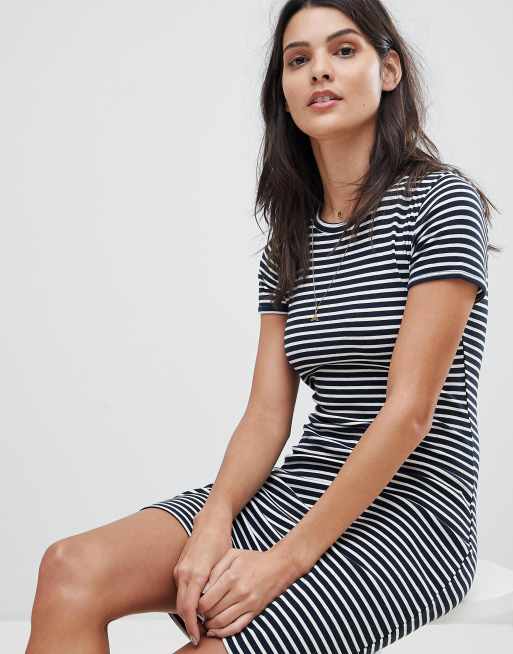 Abercrombie Fitch Stripe T Shirt Dress