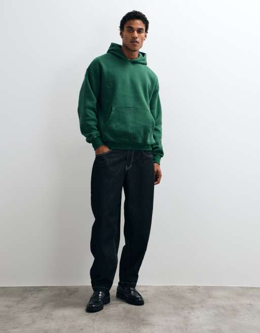 Abercrombie & Fitch sudadera con capucha oversize essential, 2 de 5