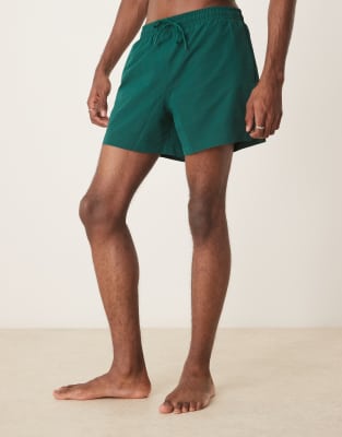 Abercrombie & Fitch Swimwear 5" Seersucker Shorts