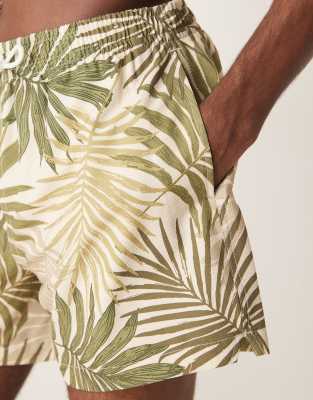 Abercrombie & Fitch Swimwear 5" Shorts In Neutral