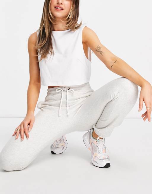 Abercrombie & Fitch – Szare joggersy z logo