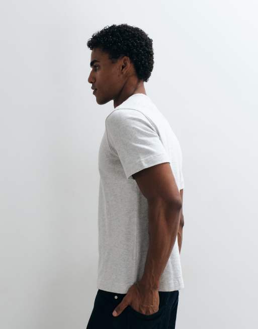 Abercrombie & Fitch t-shirt à manches courtes épais gris, 5 de 5