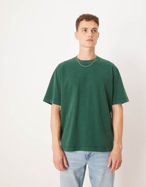 Abercrombie & Fitch - T-shirt a maniche corte verde - view 1