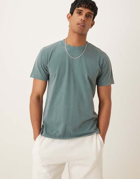 Abercrombie & Fitch - T-shirt basic a maniche corte verde - view 1