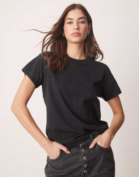 Abercrombie & Fitch - T-shirt décontracté à manches courtes - Noir - view 1