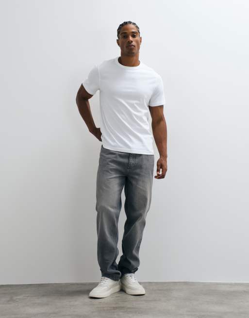 Abercrombie & Fitch t-shirt essentiel blanc, 4 de 5