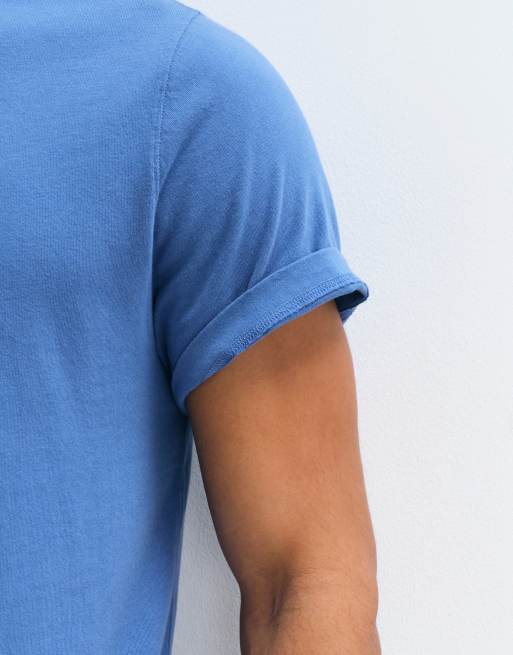 Abercrombie & Fitch T-shirt essenziale blu medio, 2 di 5