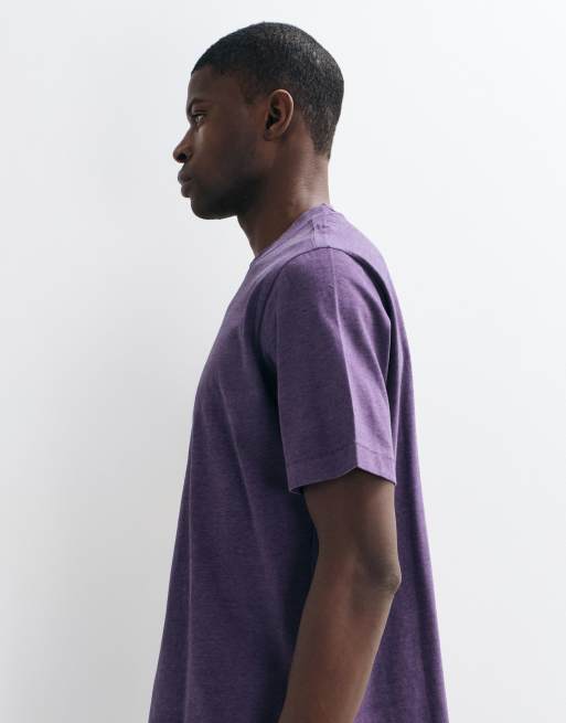 Abercrombie & Fitch t-shirt oversize épais violet délavé, 3 de 5