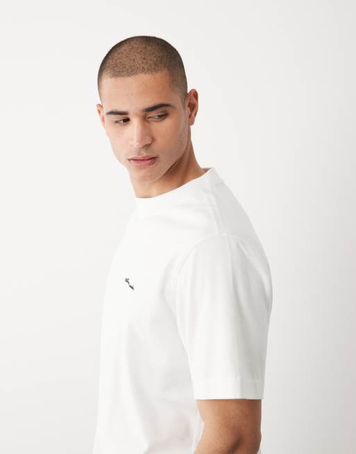 Maglia crèpe a maniche corte, bianco panna | Intrend