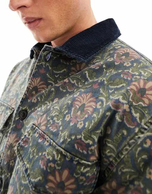 Twill Tapestry Shirt Jacket