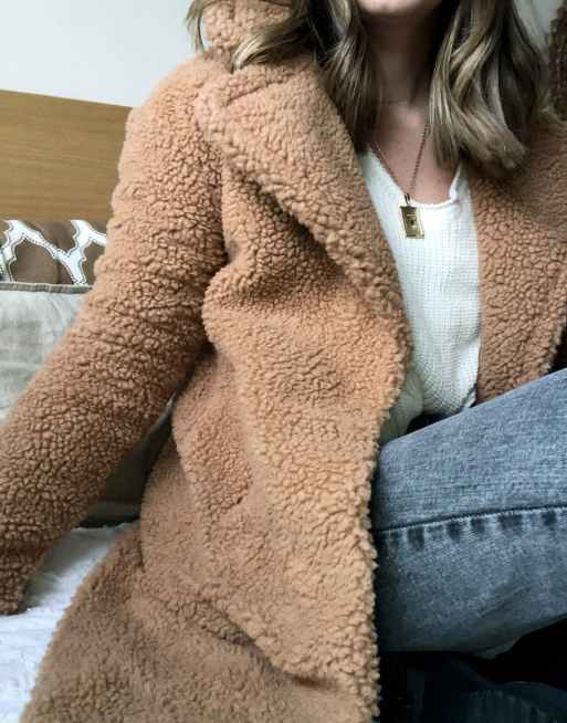 Tan 2025 teddy coat