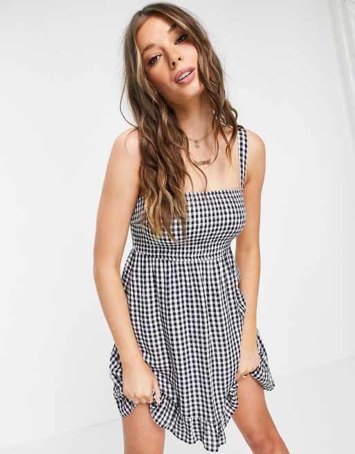 Abercrombie on sale gingham dress