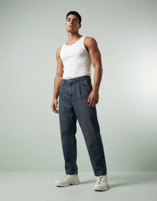 Abercrombie & Fitch - Top senza maniche premium bianco a coste, 9 di 12