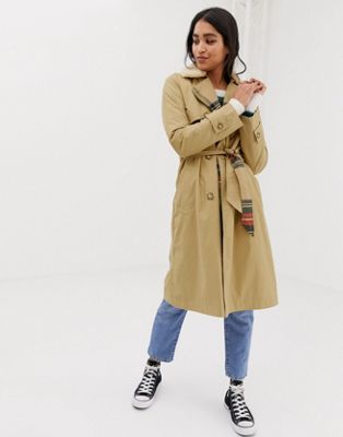 abercrombie & fitch trench coat