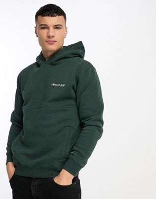 Abercrombie & Fitch trend logo hoodie in green - ASOS Price Checker