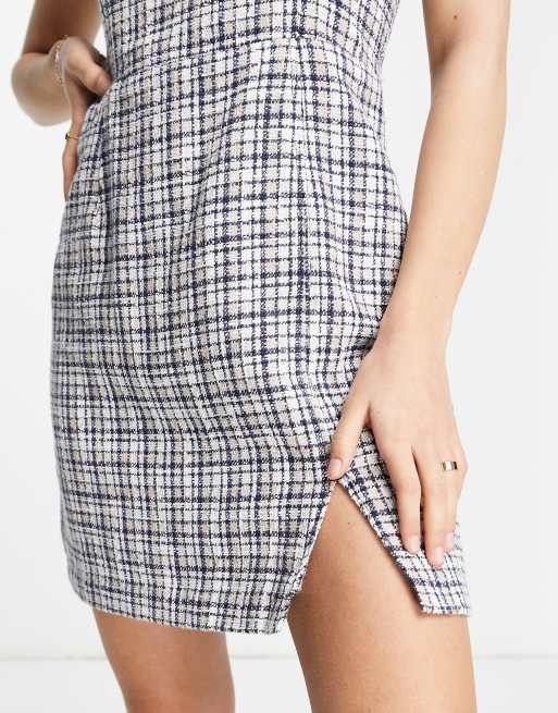 Abercrombie plaid outlet dress