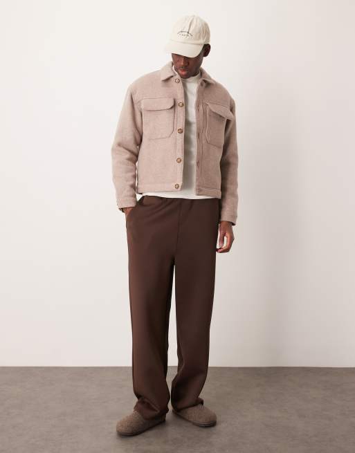 Abercrombie & Fitch – Twill-Baseballkappe in Cremeweiß mit Logo und abgesetztem Schirm, 3 von 3