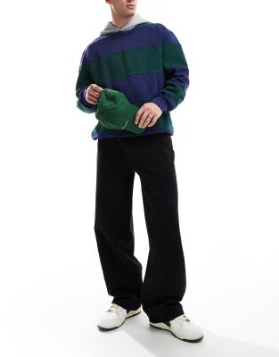 Abercrombie & Fitch Abercrombie & Fitch ultra baggy jeans in black