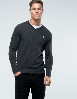 abercrombie and fitch v neck sweater
