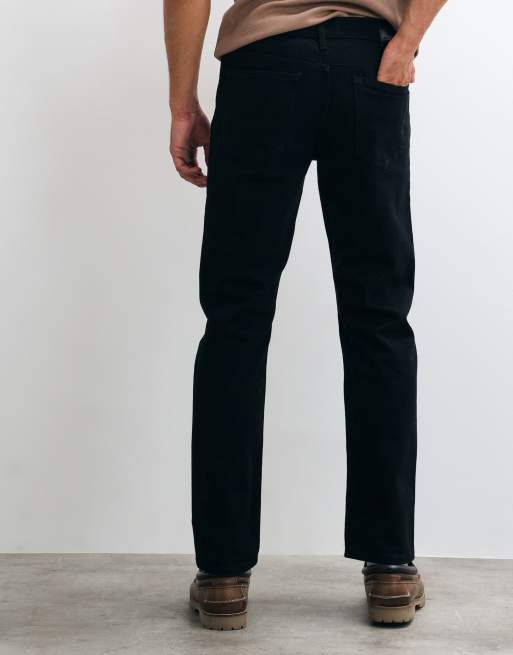 Abercrombie & Fitch - vaqueros rectos negros de corte 90s, 5 de 5