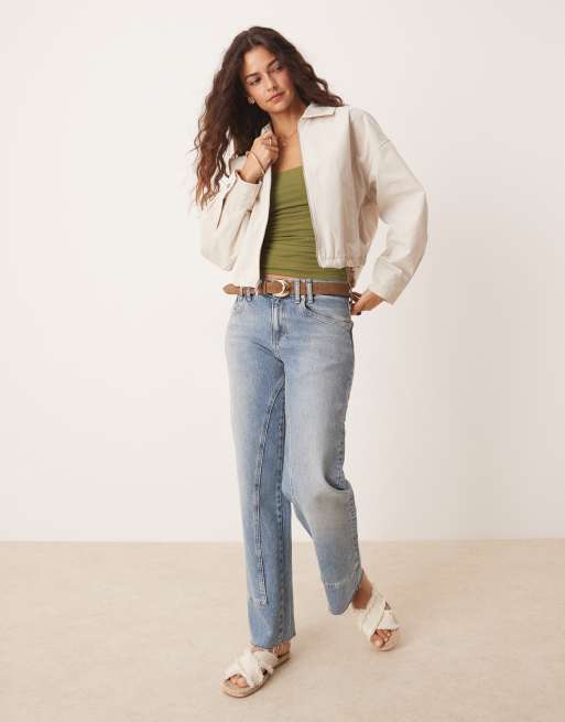 Abercrombie & Fitch - Veste épurée fonctionnelle - Beige, 2 de 4