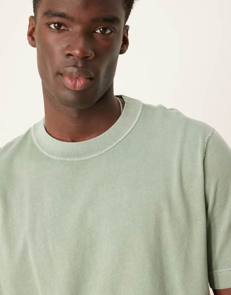 Abercrombie & Fitch vintage t-shirt in washed sage - view 1