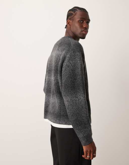 Abercrombie grey sweater best sale