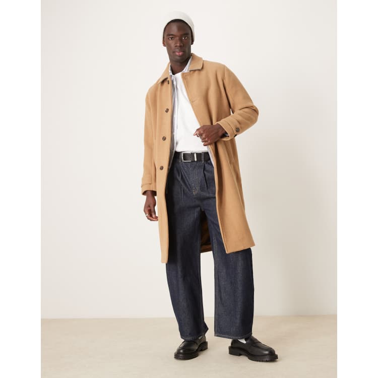 [LOW CLASSIC]FLUFFY WOOL SINGLE MAC COAT★人気★ LOW CLASSIC